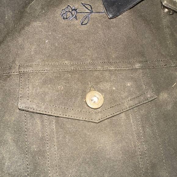 P&Co Wayfare Waxed Olive Canvas Jacket *RARE* - Picture 13 of 14